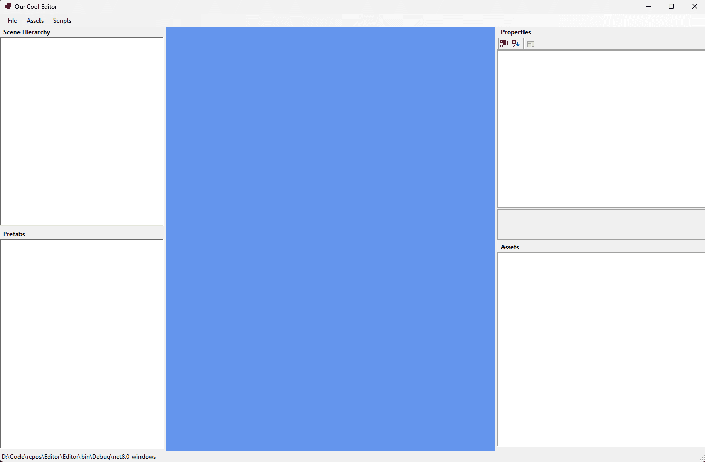 Main Editor Interface